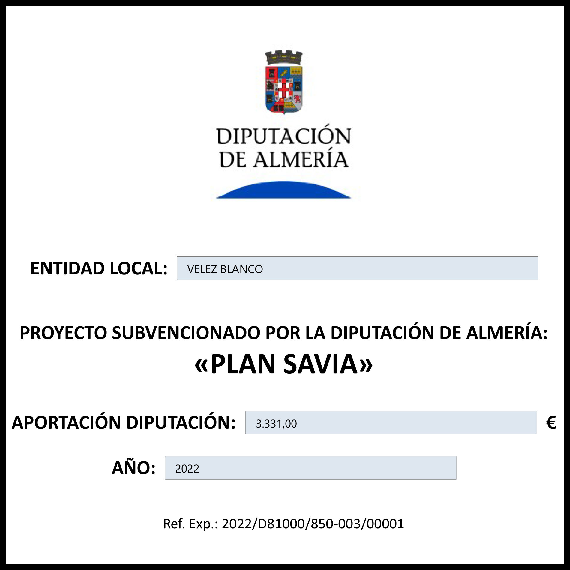 PLAN SAVIA - 2022